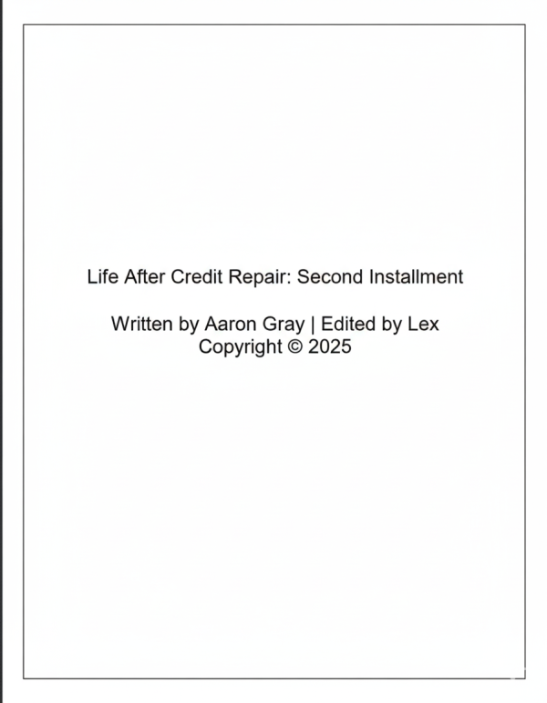 Life After Credit Repair