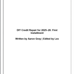 DIY Credit Repair